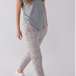 LuluLemon Dottie Dash Jet crop slim tights